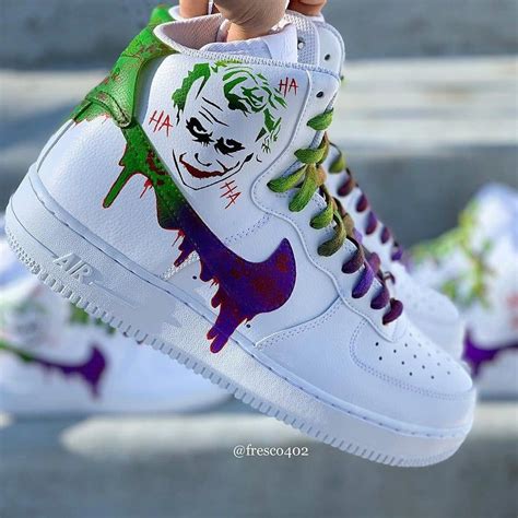 Aangepaste Joker Nike Air Force 1S | Etsy | Cute nike shoes, Sneakers ...