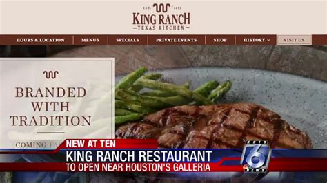 First King Ranch Texas Kitchen coming to Houston