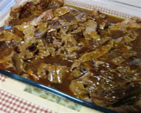 Beef Brisket in Gravy Recipe