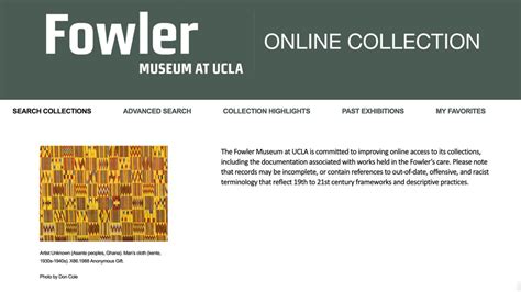 Home | Fowler Museum at UCLA