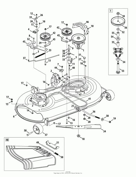 Craftsman 42 Inch Mower Deck Belt Diagram