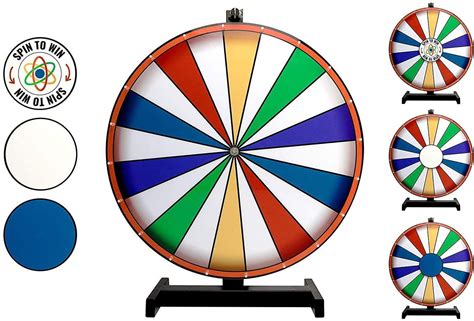 Prize Wheel Dry Erase Board Game - Spinning Wheel for Prizes, Spinner Games, Fortune & Roulette ...