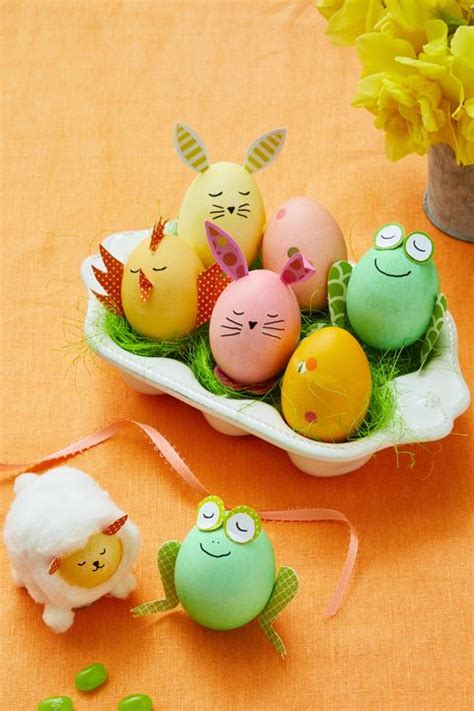 52 Cool Easter Egg Decorating Ideas - Creative Designs for Easter Eggs