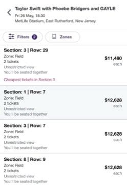 Taylor Swift Ticket Prices: Why Some Tickets are Listed at $22,000