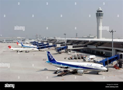 View of the new Central Japan International Airport Chubu in Nagoya ...