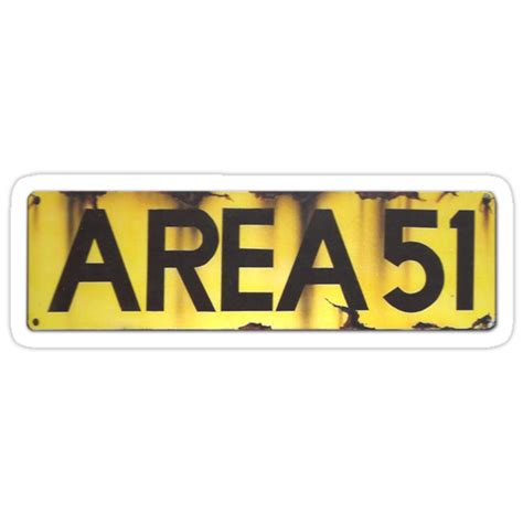 "AREA 51 LOGO" Stickers by avadore | Redbubble