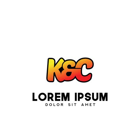 KC Initial Logo Design Vector 29779747 Vector Art at Vecteezy