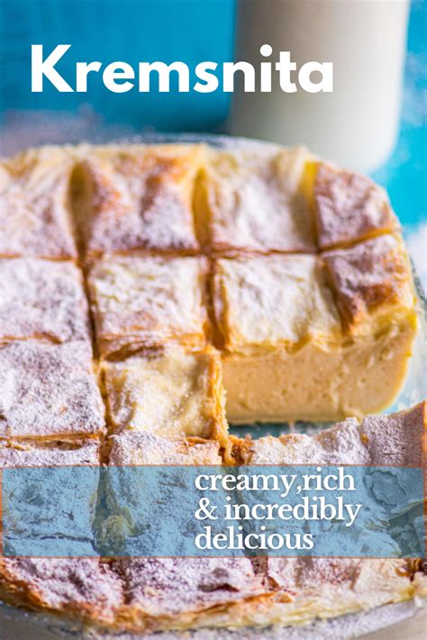 Kremšnita Recipe | Croatian Creamy Delicacy | Simple & Incredibly Tasty ...