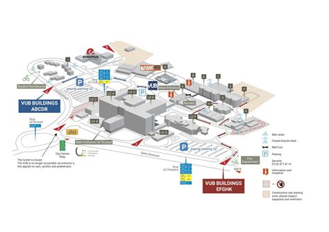 Campusplan | Vrije Universiteit Brussel