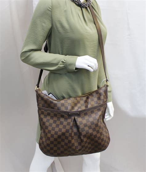 Louis Vuitton Bloomsbury GM Damier Ebene Shoulder Handbag