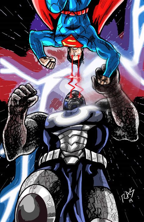 Superman VS Darkseid by Richs-comics on DeviantArt