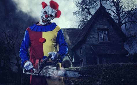 Killer Clown Wallpaper 4k