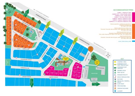 Our Caravan Park Map | BIG4 Colonial Holiday Park