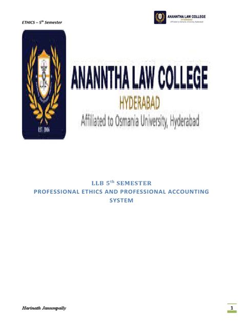 Professional Ethics | PDF | Advocate | Lawyer