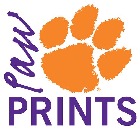 Clemson Paw Stencil - Cliparts.co