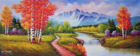 Nature Landscape Oil Painting By Arteet 6