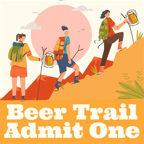 Beer Trail Ticket - The Rusty Feather