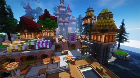 Marketplace Town Minecraft Map