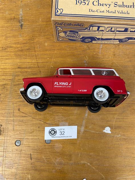 Ertl Collectibles 125th Scale 1957 Chevy Suburban Diecast Metal Vehicle ...