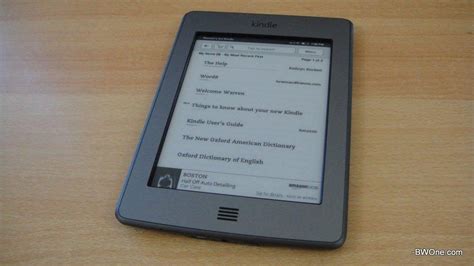 Kindle Touch Review | Amazon Kindle Touch E-Reader