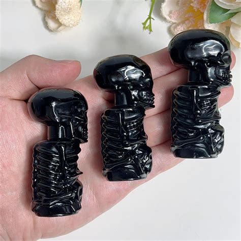 Obsidian Skull – BENL Crystal丨Crystal ·Gemstone·Minerals Shop