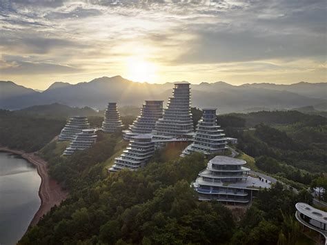 MAD Ma Yansong Huangshan Mountain Village | Floornature