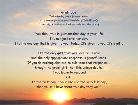 Gratitude Poems