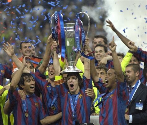 13 years ago today, FC Barcelona won their second Champions League trophy : r/Barca