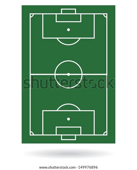 Football Field Background Vector Stock Vector (Royalty Free) 149976896