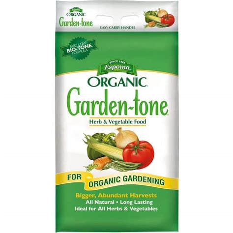 Espoma 27 lbs. Organic Garden Tone Herb and Vegetable Fertilizer 100520770