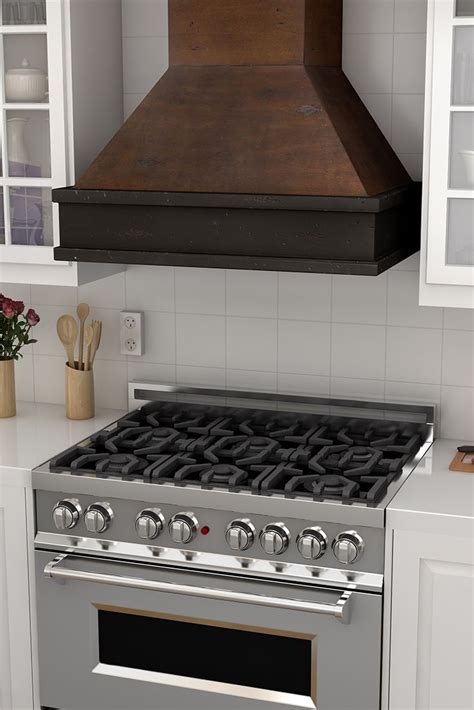 New year, new kitchen! Give your home a new look with a custom wooden range hood from ZLINE ...