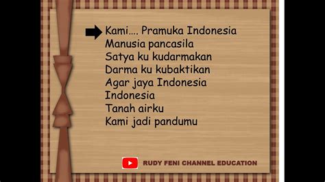 Hymne Pramuka "Satya Dharma Pramuka" | Lagu & Lirik - YouTube