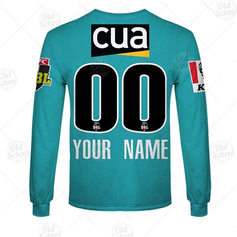 Personalised BRISBANE HEAT 2020/21 MEN’S BBL REPLICA JERSEY – YourGears