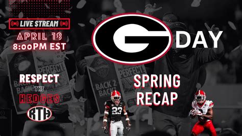 Georgia Bulldogs: Transfer Portal & G-Day Recap | Respect the Hedges - YouTube