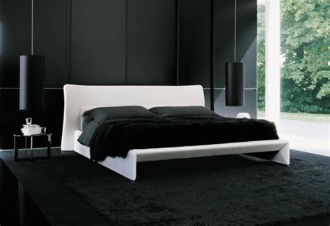 Awesome Black and White Bedroom Design - DigsDigs