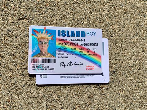 McLovin ID Fly Mclovin Island Boy Meme card de - Etsy México