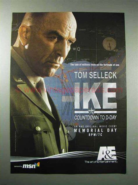 2004 Ike Countdown to D-Day Movie Ad - Tom Selleck