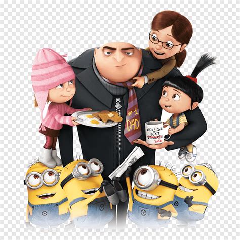 Despicable Me Agnes Margo Edith Felonious Gru, despicable me, film ...