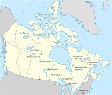 Lake Athabasca Map