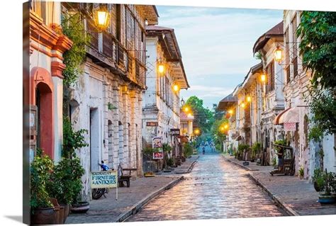 Calle Crisologo At Dawn, Vigan City, Ilocos Sur, Ilocos Region, Philippines | Ilocos region ...