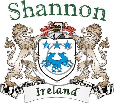 Shannon Coat of Arms & Name History