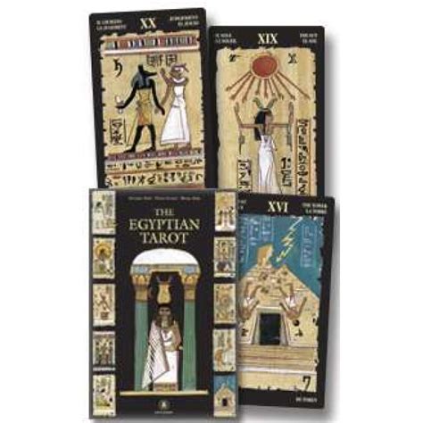 Egyptian Tarot Cards Boxed Kit