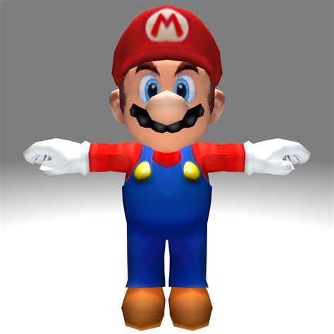 free mario bros 3d model