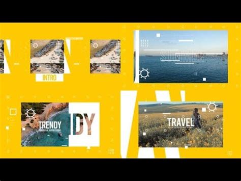 Travel Abstract Intro (After Effects template) - YouTube