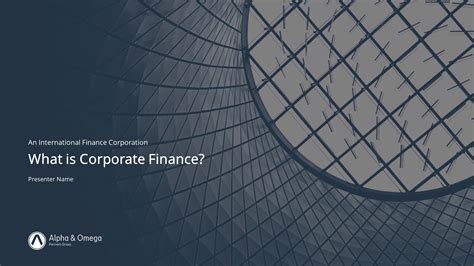 Financial Company Overview PowerPoint Template - SlideStore