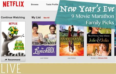 Family New Year's Eve Movie Picks on Netflix | EverythingMom