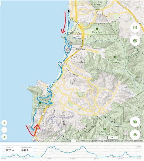 Bay Alpine Club - 번개 일요산행, 11/15/2020, Pacifica Coastal Trail