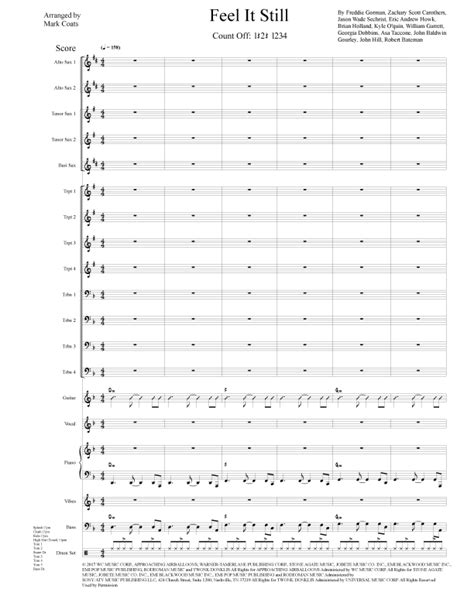 Feel It Still Sheet Music | Portugal. The Man. | Jazz Ensemble