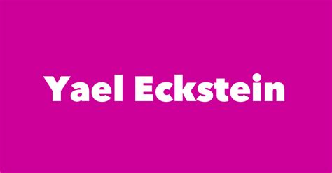 Yael Eckstein - Spouse, Children, Birthday & More