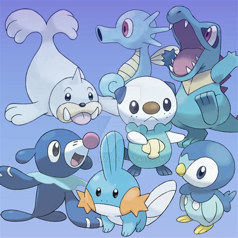 Favourite water type Pokemon by PreseaX3 on DeviantArt